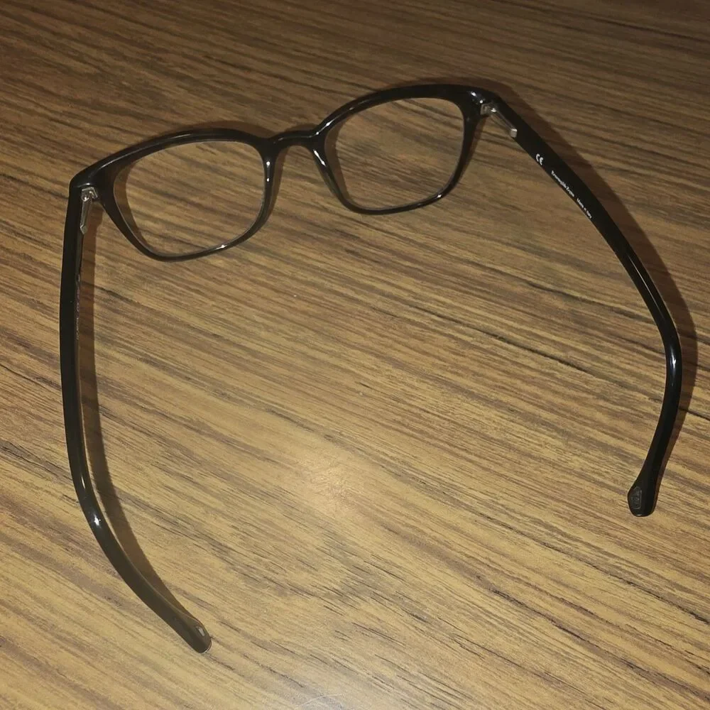 ERMENEGILDO ZEGNA Brown VZ3671N 49-20-140 RX Logo Eyeglasses Frames Italy
